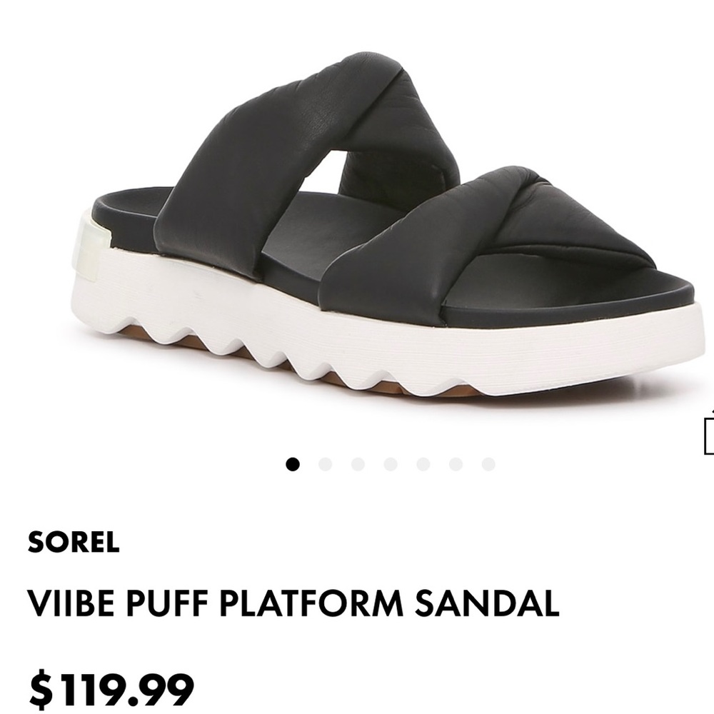 Sorel Viibe Puff *still in stores* Platform Sandal